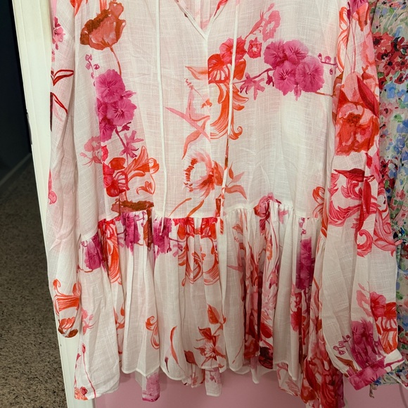 H&M floral long sleeve dress size small. - Picture 4 of 7